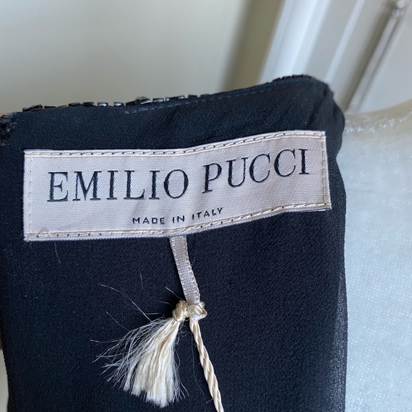 Emilio Pucci BNWT beaded evening top - Picture 4 of 12